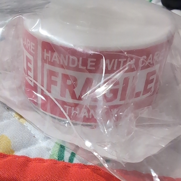 unknown Other - 250 Count Fragile Handle With Care Stickers  New